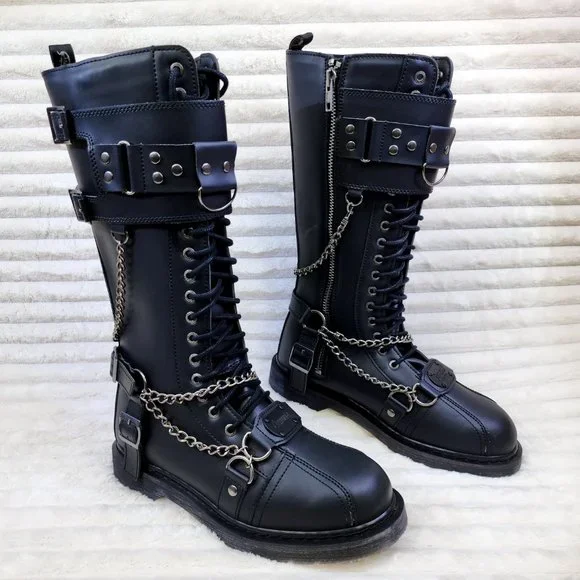 Demonia | Shoes | Demonia Bolt 8 Eyelet Knee High Combat 